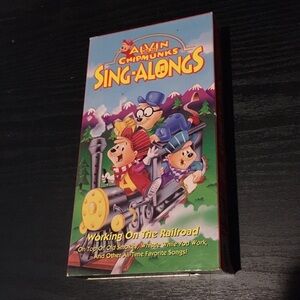 Alvin and the Chipmunks Sing-Alongs VHS